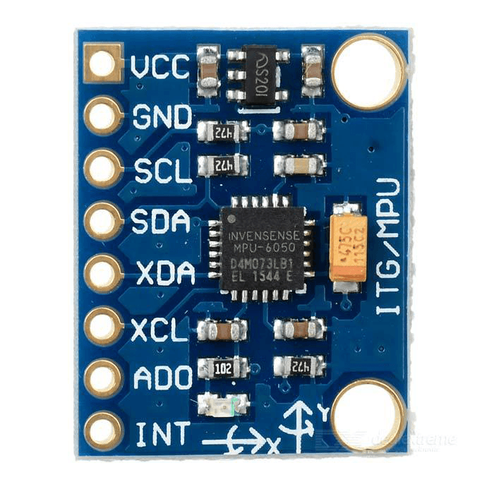 MPU 6050 Accelerometer & Gyro